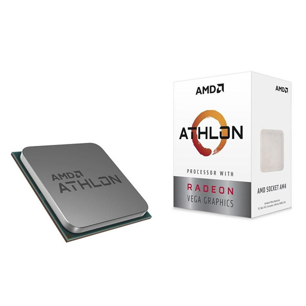 Model chip Athlon 200GE đã được trang bị sẵn Radeon Vega 3