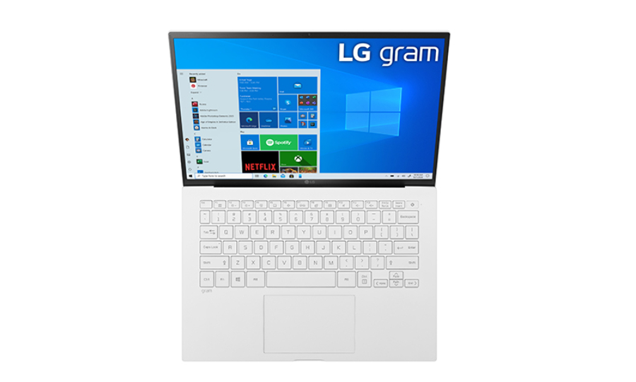 Bàn phím và touchpad của Laptop LG Gram 14ZD90P G.AX56A5 thoải mái