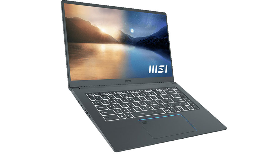 Laptop MSI Prestige 15 A11SCX - 209VN thiết kế nổi bật