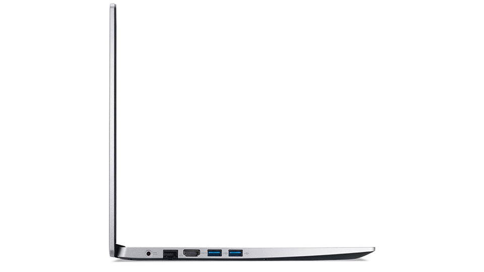 Laptop Acer Aspire 3 A315-58-55F3 đầy đủ các cổng kết nối