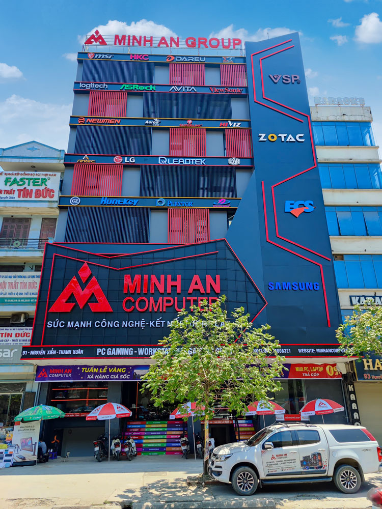 tòa nhà Minh An cao 9 tầng tại mặt đường Nguyễn Xiển