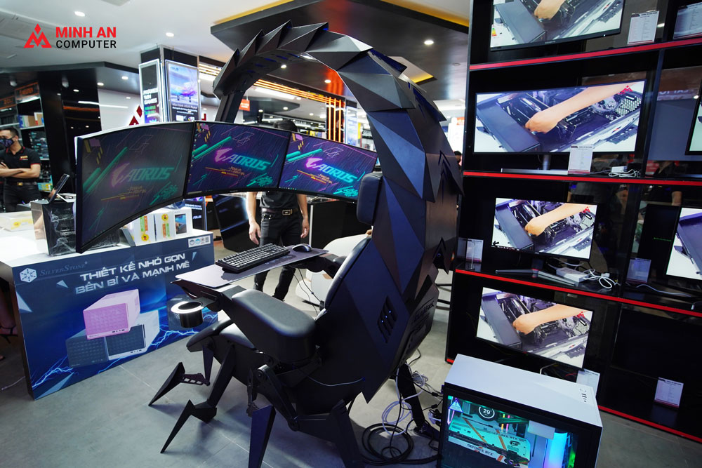 Ghế gaming Bọ Cạp trăm triệu tại Minh An Computer